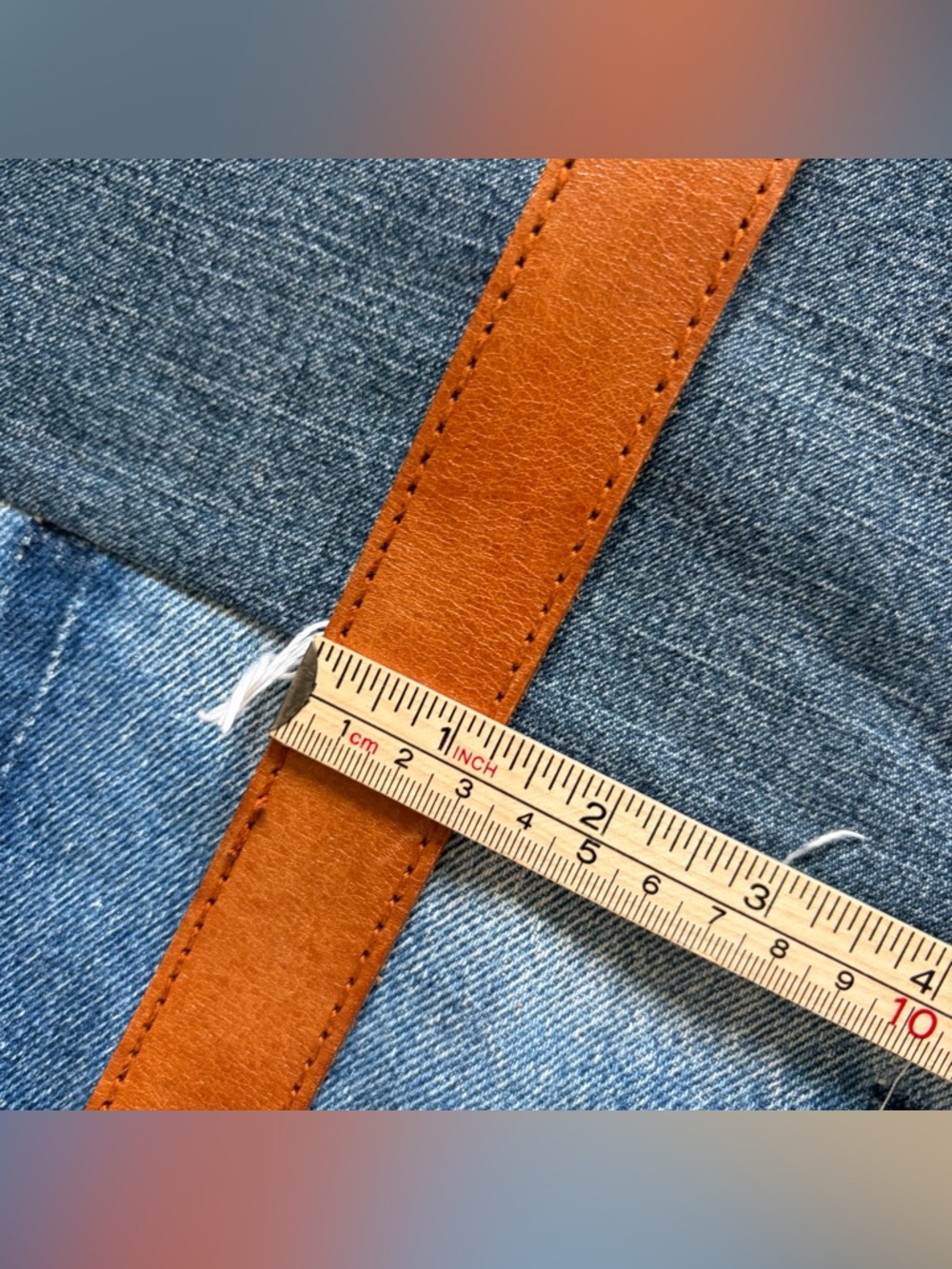 VTG Leather Concho silver toned buckle Liz Claiborne Belt size M - Picture 6 of 8